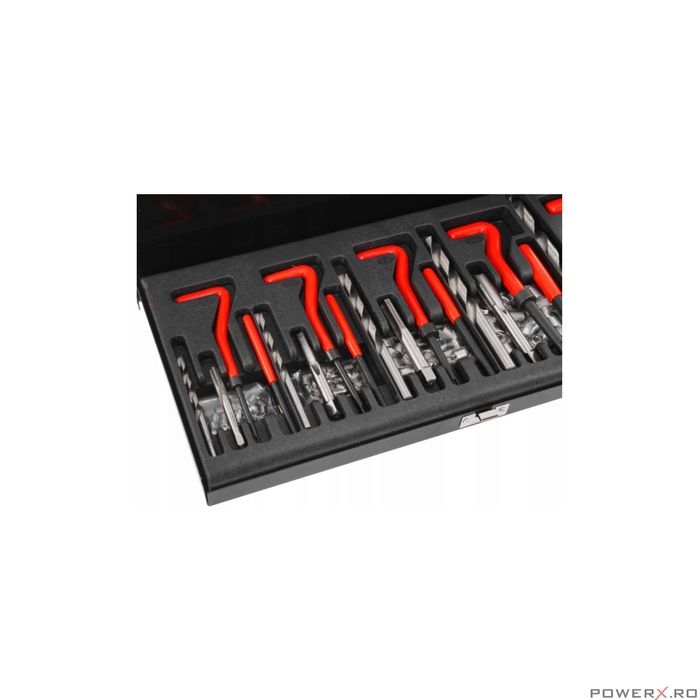 Kit profesional de reparare filete M5-M12 131 elemente VERKE