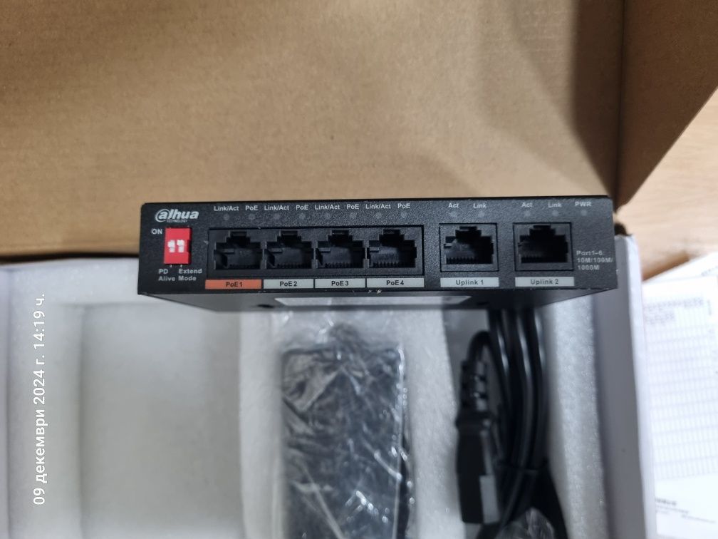 POE swich Dahua DH-S3000C