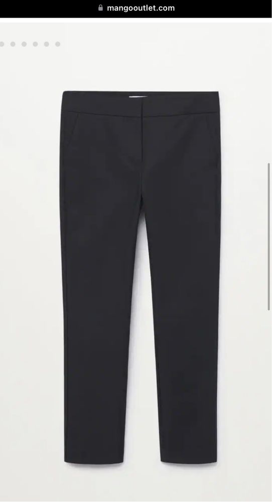 Pantaloni slim de costum Mango