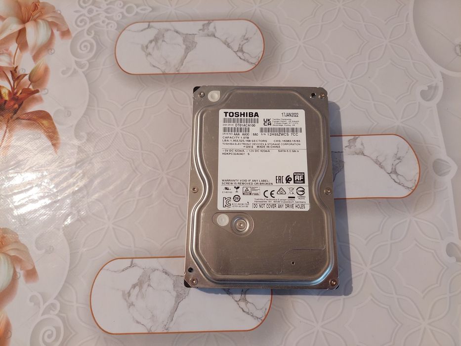 Продам Toshiba 1TB Smart Bad