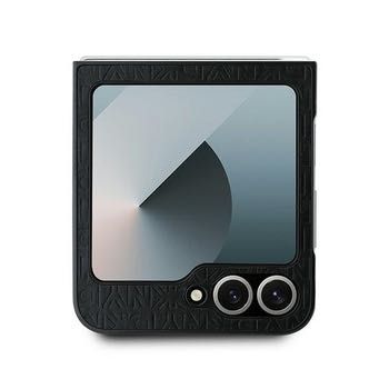 Оригинален калъф DKNY за Samsung Galaxy Z Flip 6, Leather Checkered