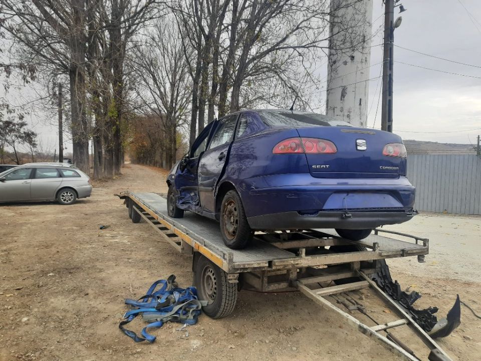 Dezmembrez Seat Cordoba motor 1.4 benzina, 55kw 75cp BBY, dezmembrari cutie de viteze manuala 5+1