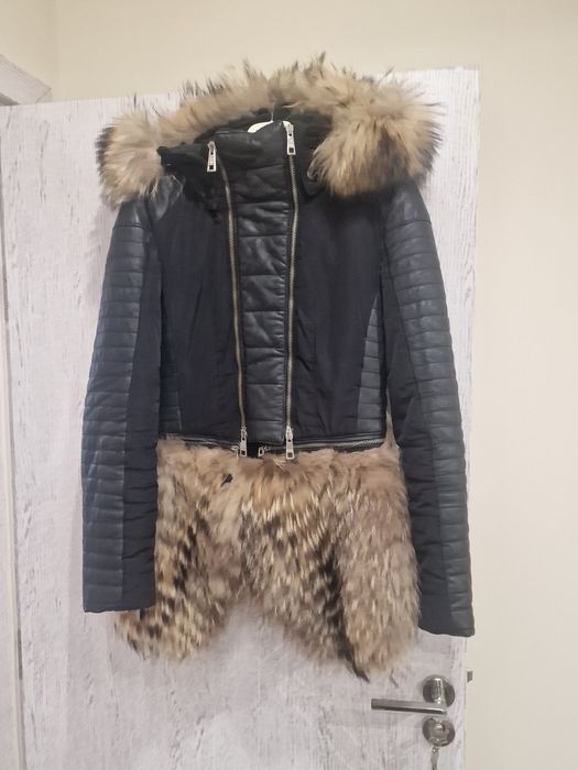 Дамско яке естествена кожа