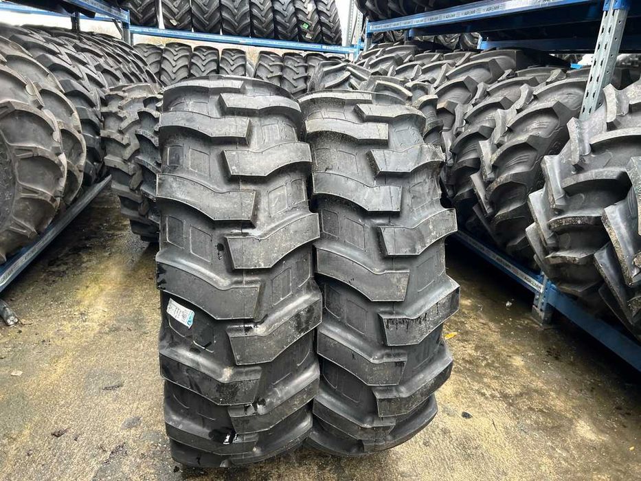 Anvelope noi industriale 16.9-24 cu 12 pliuri pentru buldoexcavator