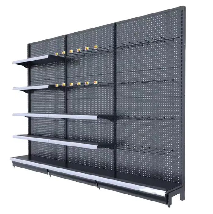 Rafturi metalice cu spate perforat 190cm inaltime