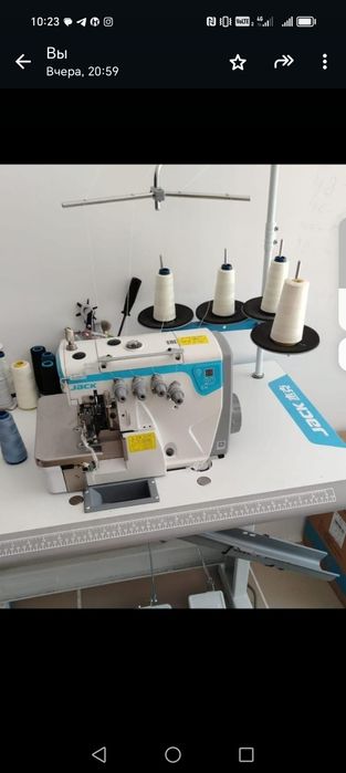 Срочна оверлог машина сатылады маркасы jack-Е4s   жаңа бағасы 280000ке