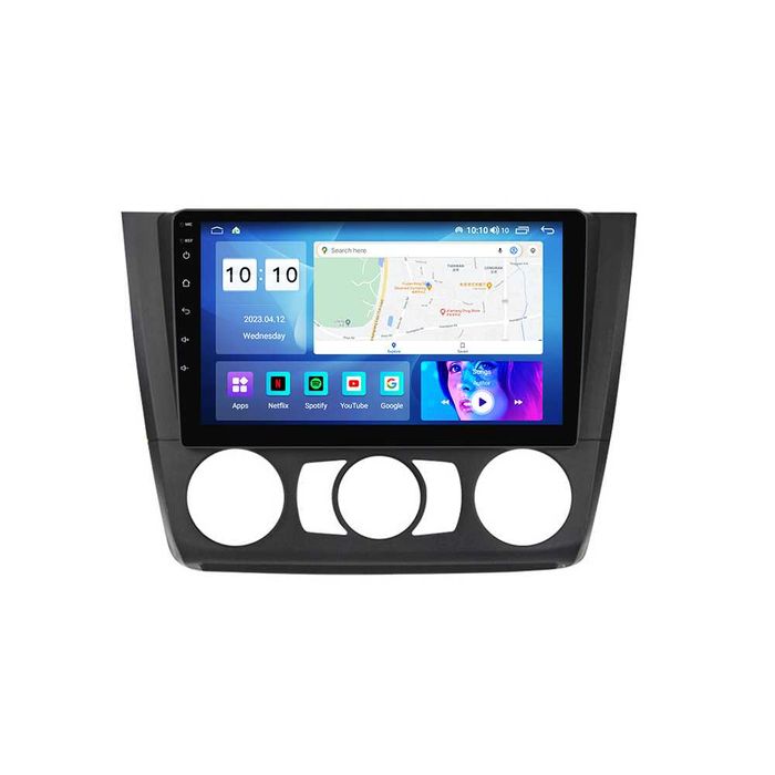 Navigatie Android 14 BMW Seria 1 2004 2012 Waze YouTube CarPlay CAMERA