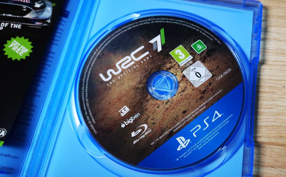 PS4 WRC 7 World Rally Championship 7 PlayStation 4