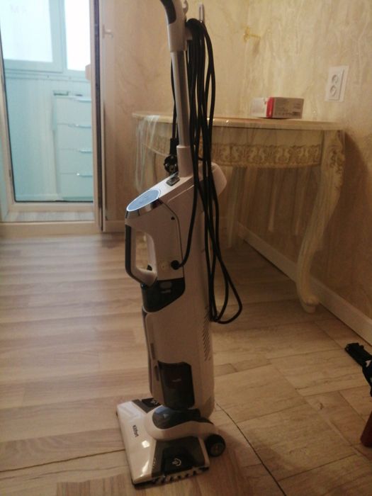 Пылесос вертикальный влажная и сухая уборка