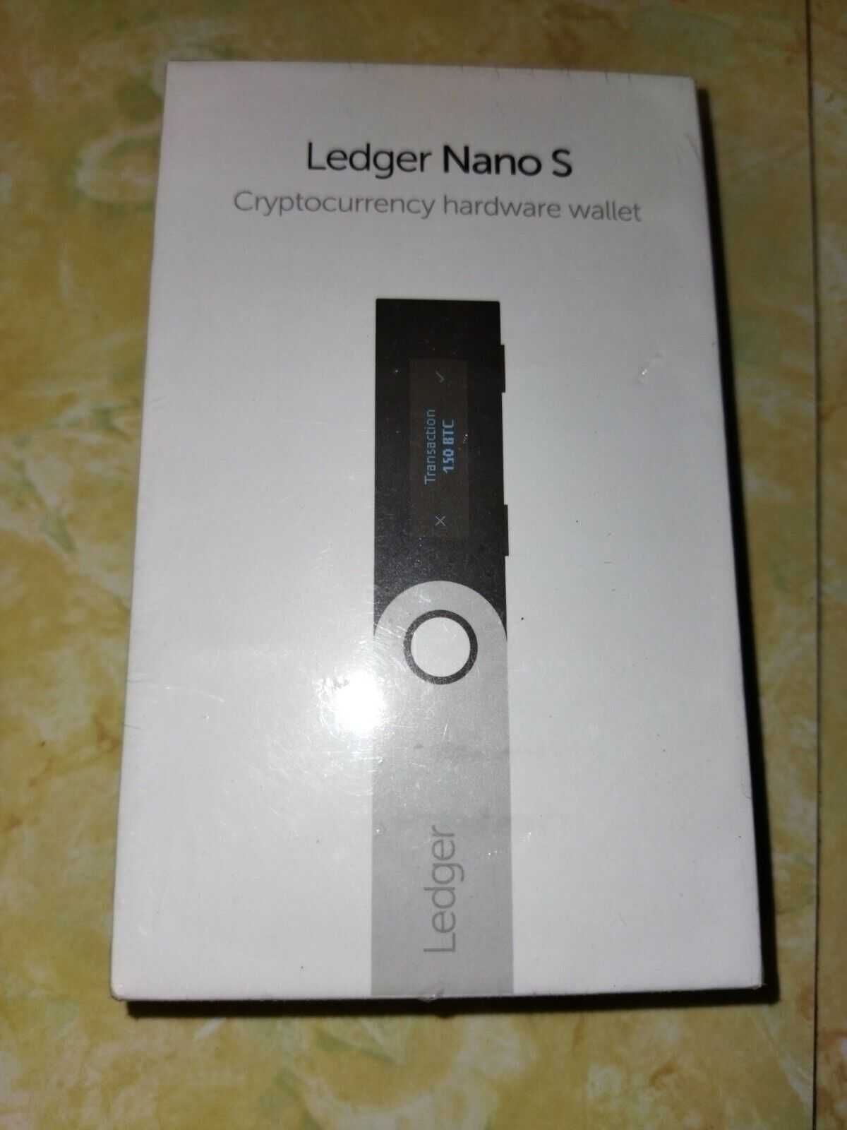 Vand portofel Ledger Nano S, sigilat