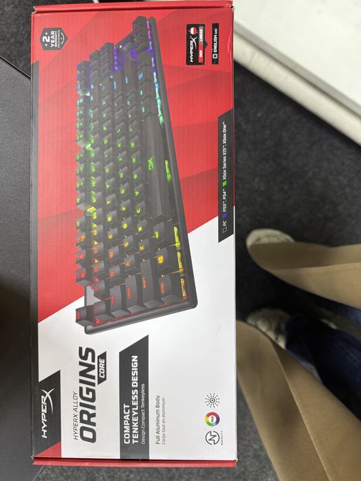 Клавиатура новая hyperx alloy core