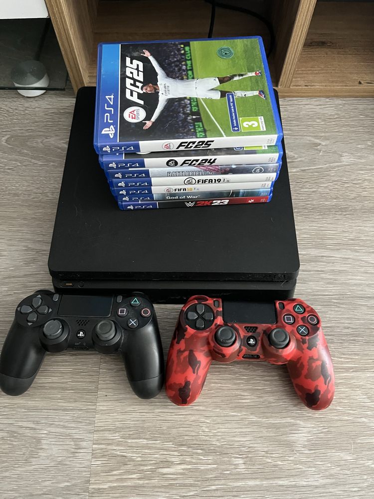 Продавам пс4 1тв с 7 игри