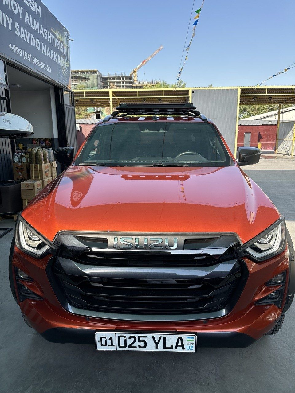 Багажник на крышу Isuzu D-MAX.