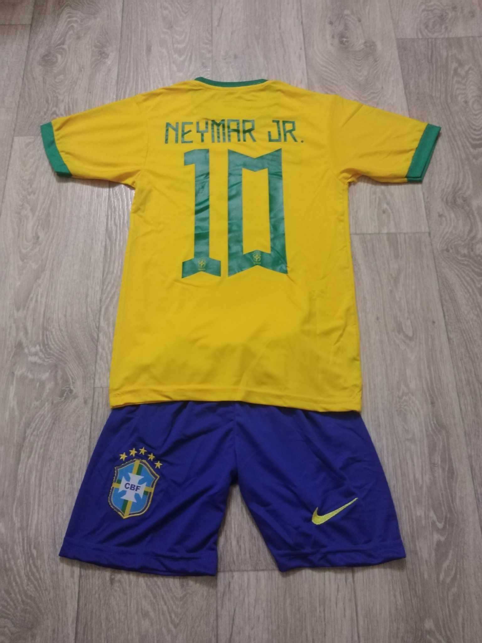 Нови детски футболни екипи Неймар Бразилия