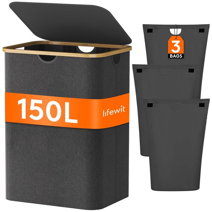 Lifewit 150L coș de rufe