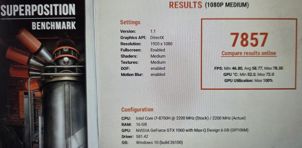 Laptop gaming Razer Blade 15 Advanced 2018 i7 8750 GTX 1060 6GB