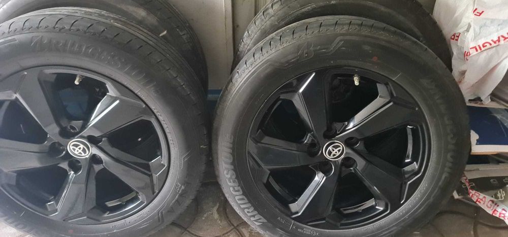 Jante Toyota+Cauciucuri Bridgestone Alenza001 225/60/R18+senzori TPMS