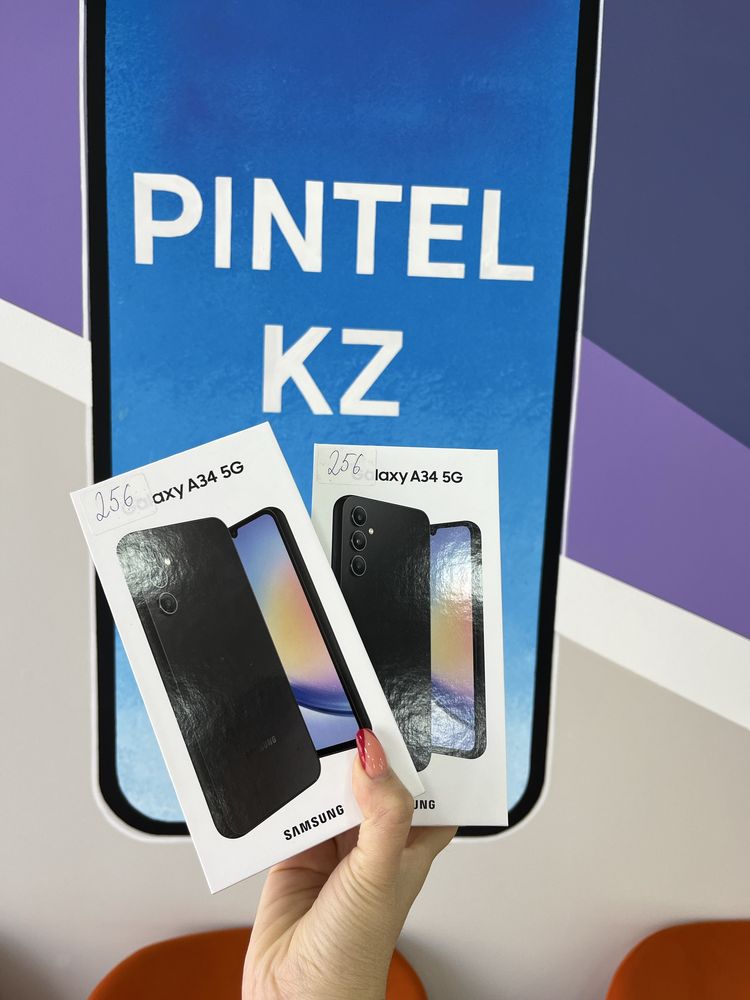 Новый Samsung A34 128GB / Pintel.kz
