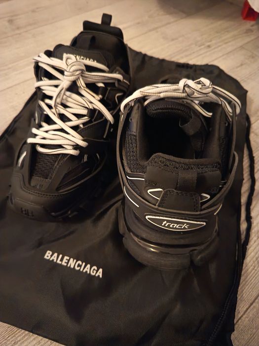Balenciaga Tracks White Laces