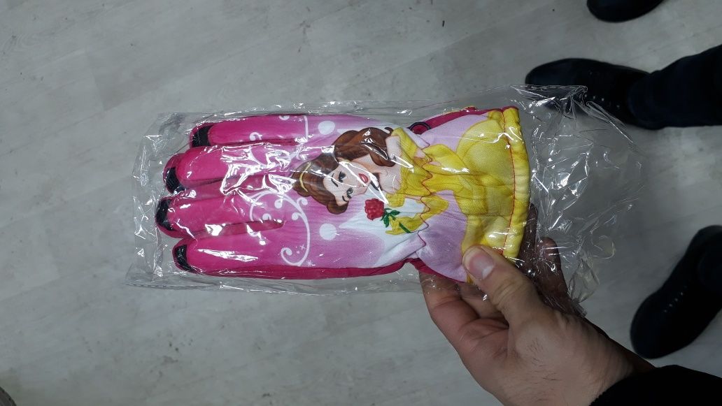 Перчатки детские Теплые для детей Человек-Паук зима водонепроницаемый