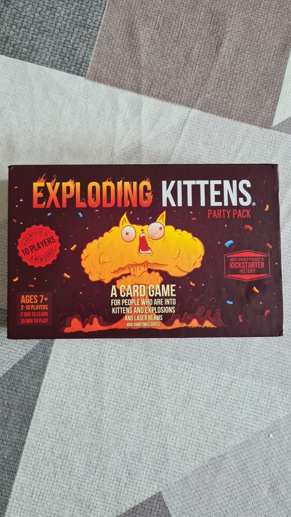 Експлодиращи котета парти + разширения / Exploding kittens НОВИ