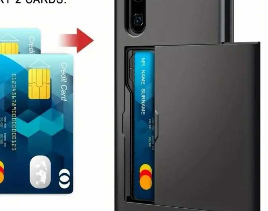 Husa pt Huawei P30 Pro (cu compartiment pt card) NOUA