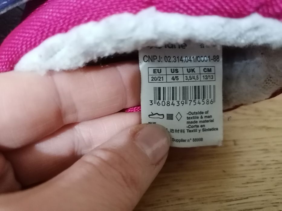 Vând ghete îmblănite bebe 20-21