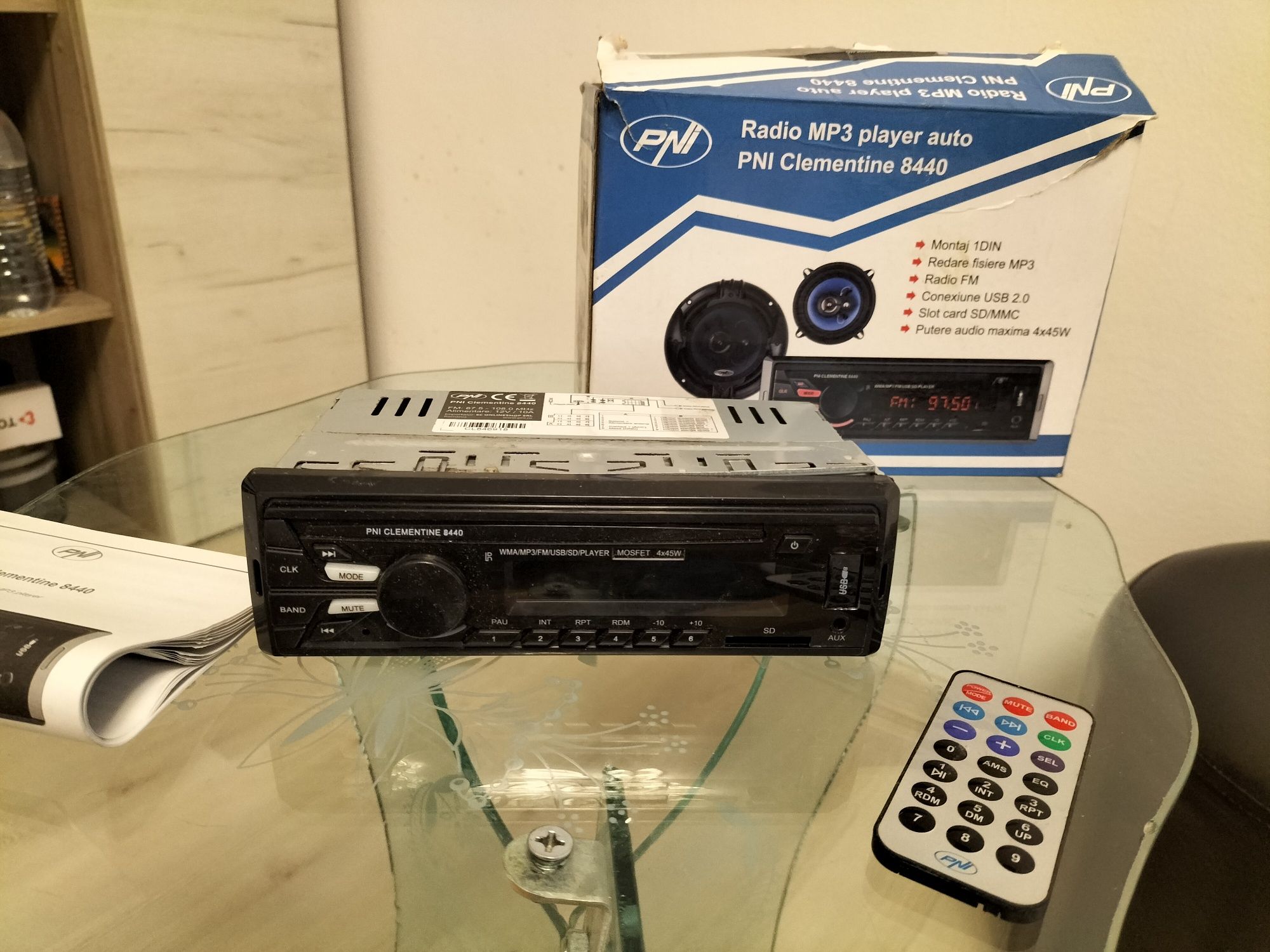 Vând Radio MP3 player auto PNI