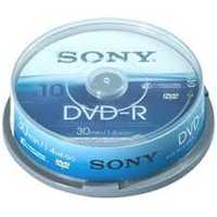 DVD-R SONY Шпиндел 10бр. Sony 4,7GB 16X