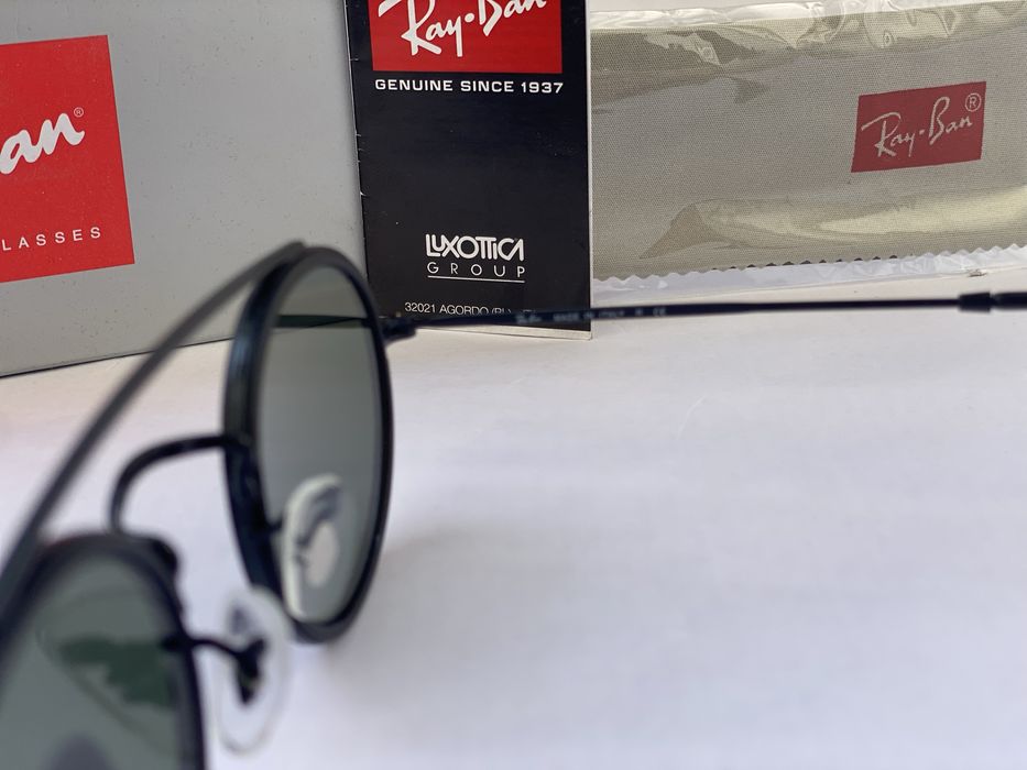 Ochelari de soare RAY BAN 3847 Round Double Bridge Noi