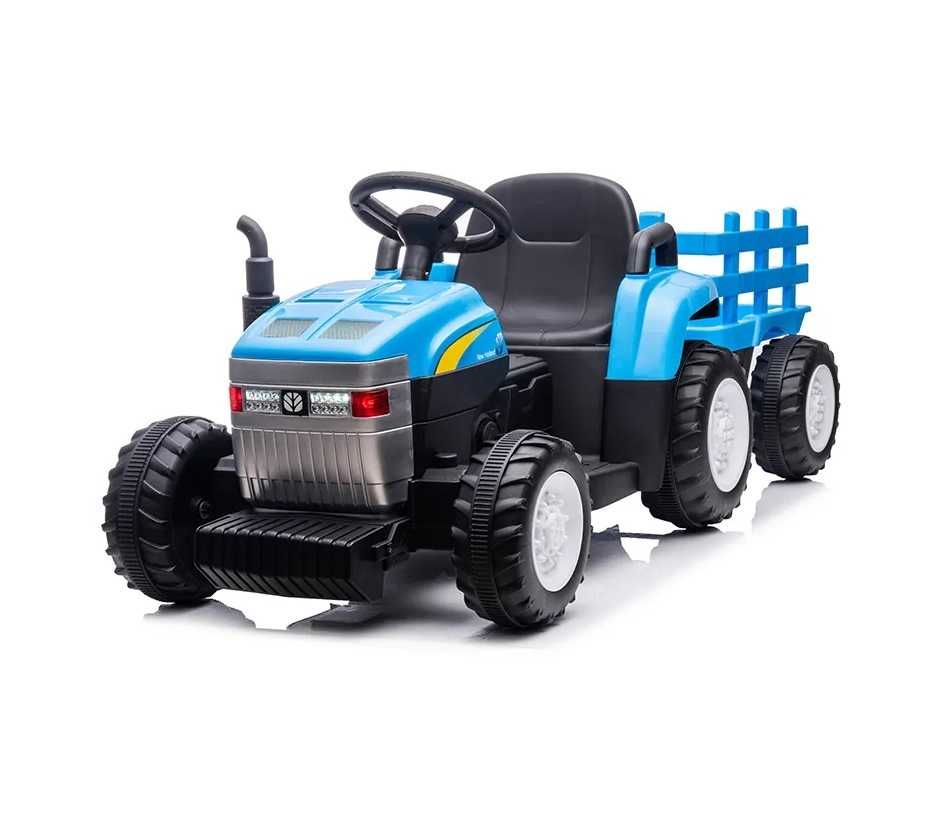 Tractor electric copii Nichiduta New T7 Blue 12V 90W cu telecomanda