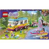 Lego Friends 41681  Furgoneta de Camping si barca cu panze