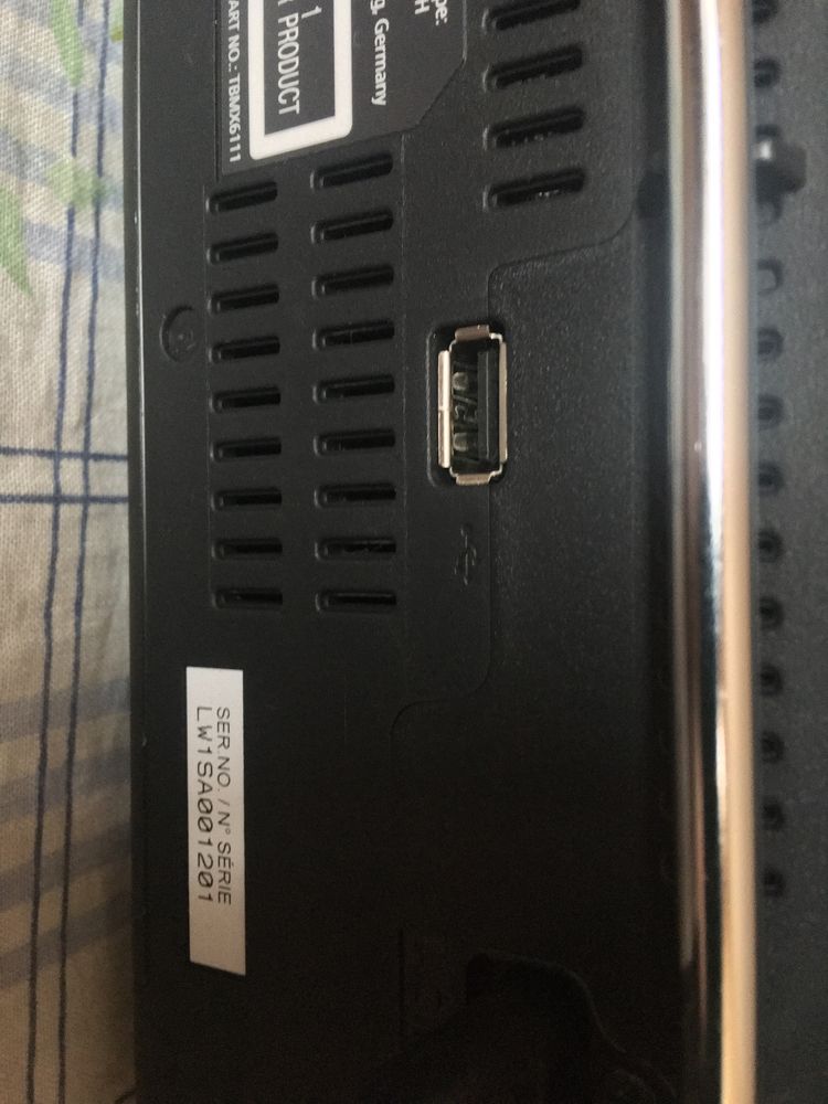 Panasonic RX-D550 с-ма - 20 W Радио, CD, Bluetooth, USB, като Нов