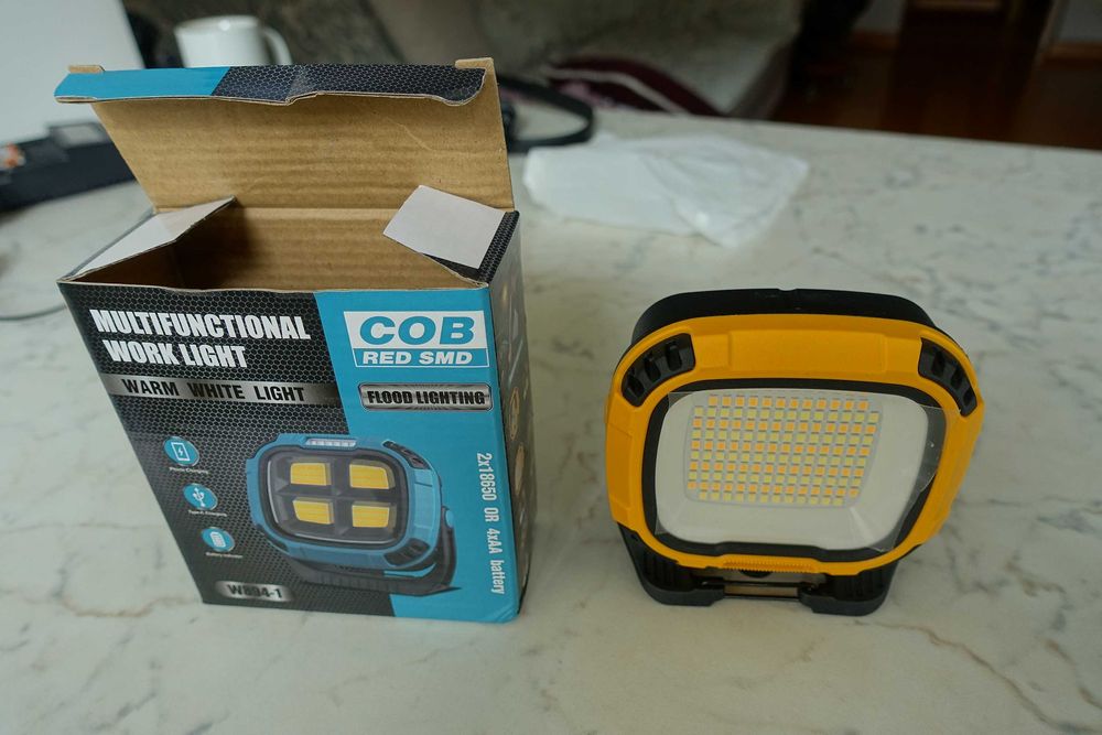 Супер яркий фонарь аккумуляторный/ Кемпинговый светильник на магните