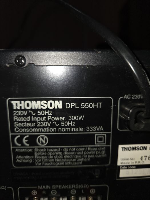 Thomson DPL 550HT
