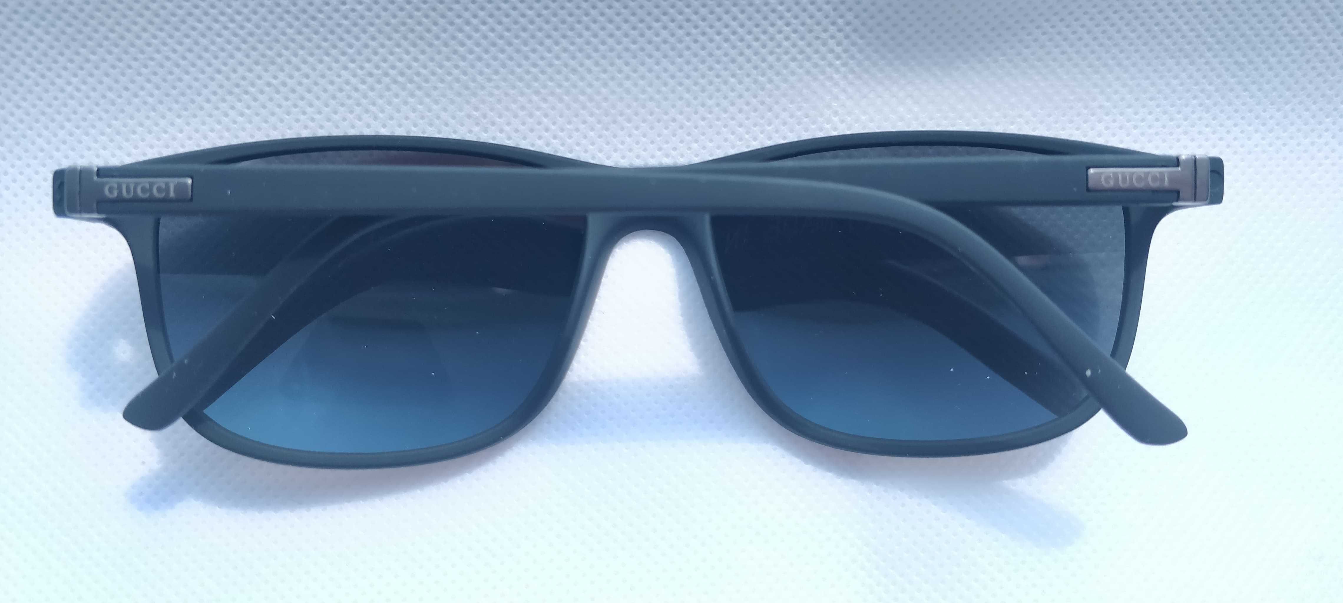 Ochelari de soare Gucci model 2, lentile negre polarizate