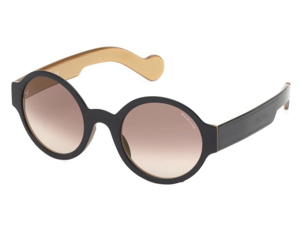 Ochelari de soare dama  negru/maro MONCLER