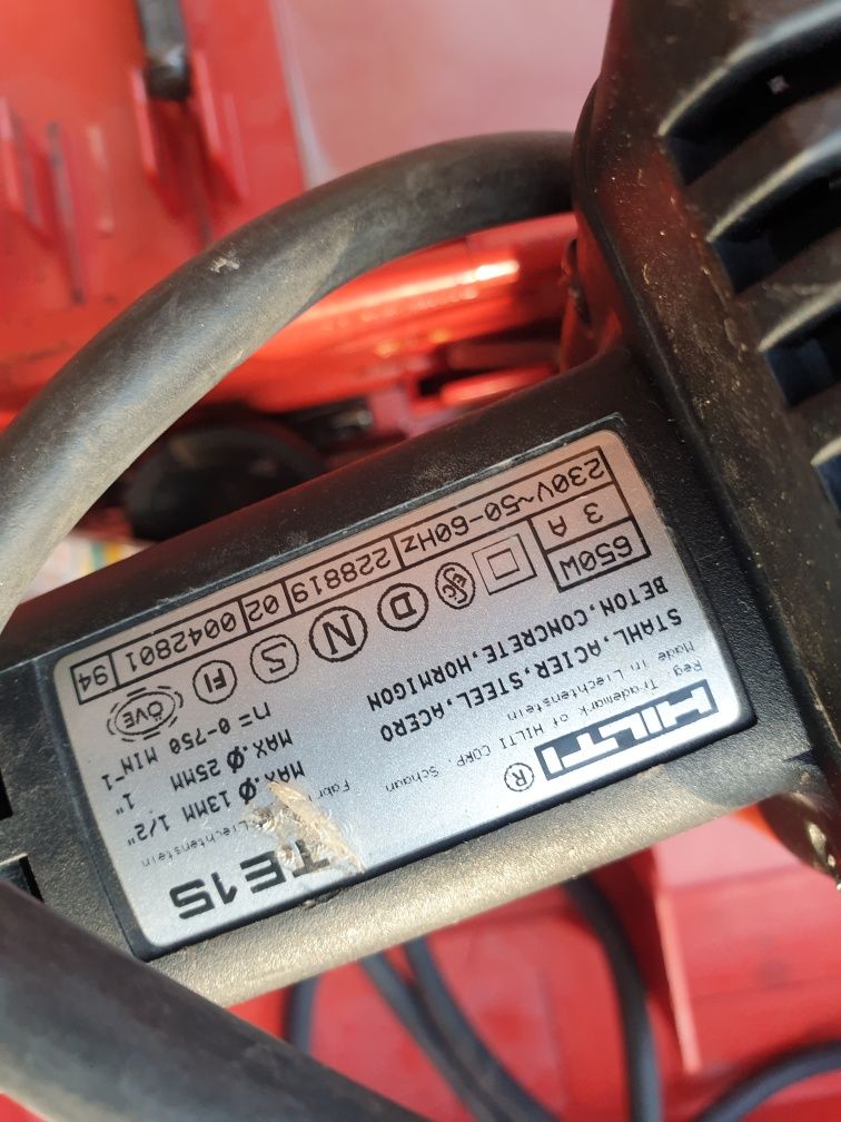 HILTI TE 15 ..DUSS PK45 Професионални перфоратори