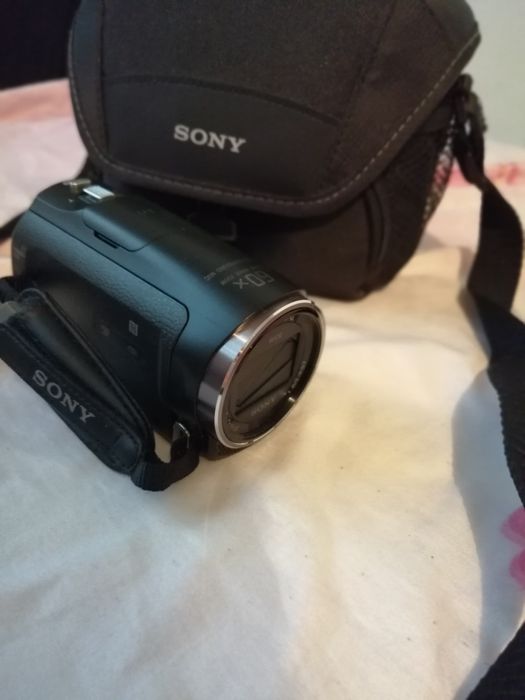 Видеокамера Sony с вграден проектор HDRPJ620B, Full HD, Черна
