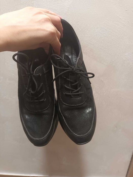 Обувки от естествена кожа 41 номер