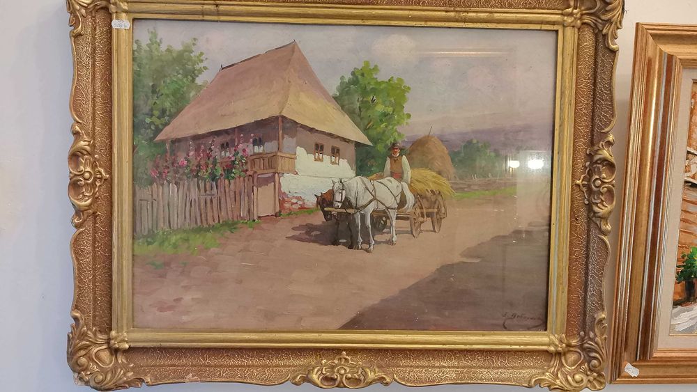 Vind tablou car cu cai Dobosariu