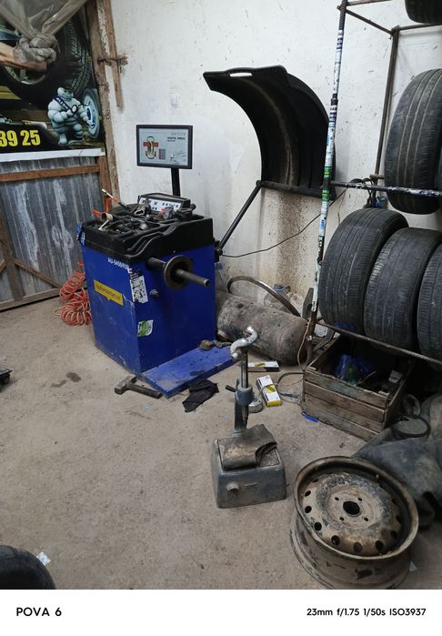 Vulkanizatsa aparat Balansirovka va Shinomantaj unite