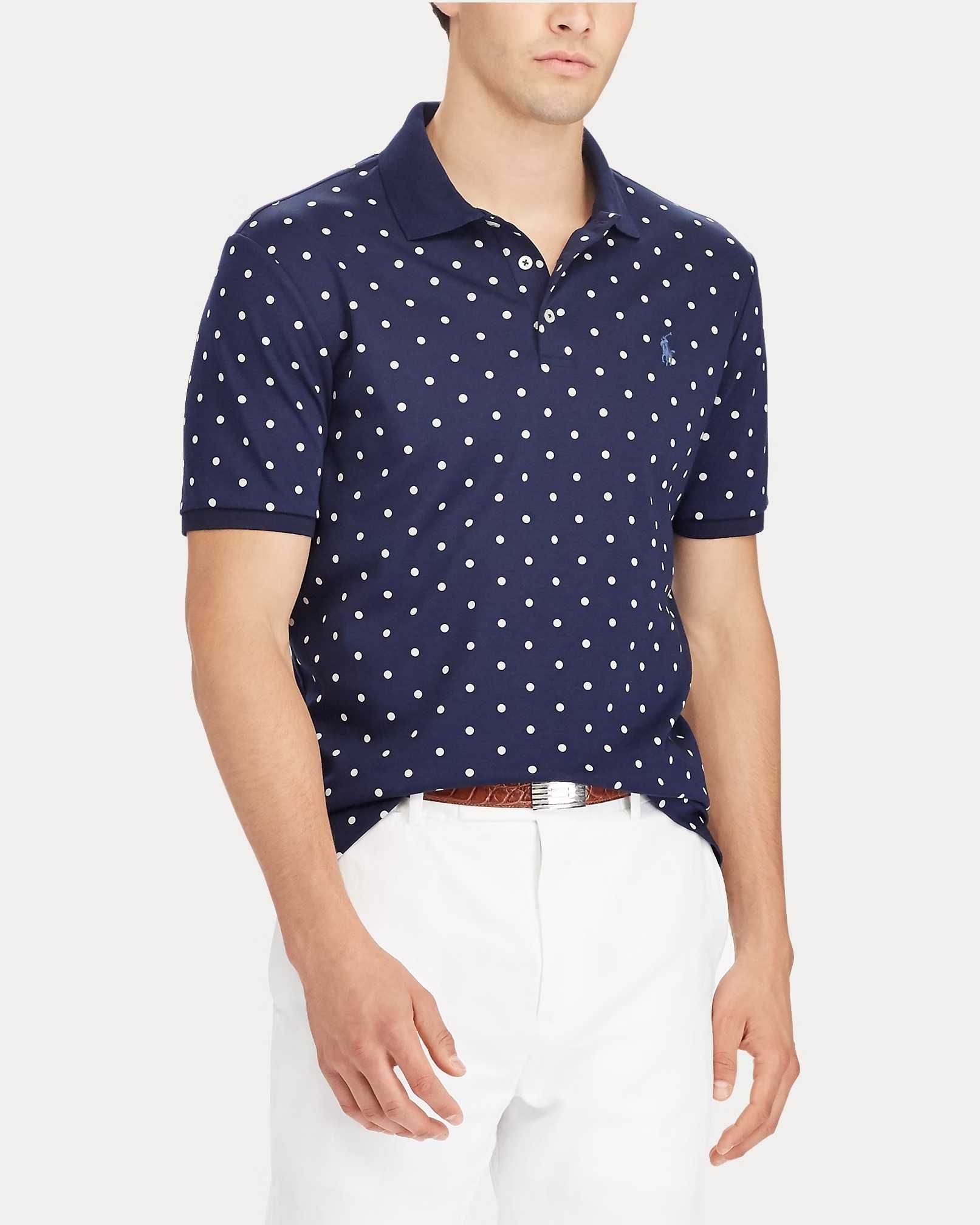 Polo Ralph Lauren - Оригинална мъжка тениска с яка размер L