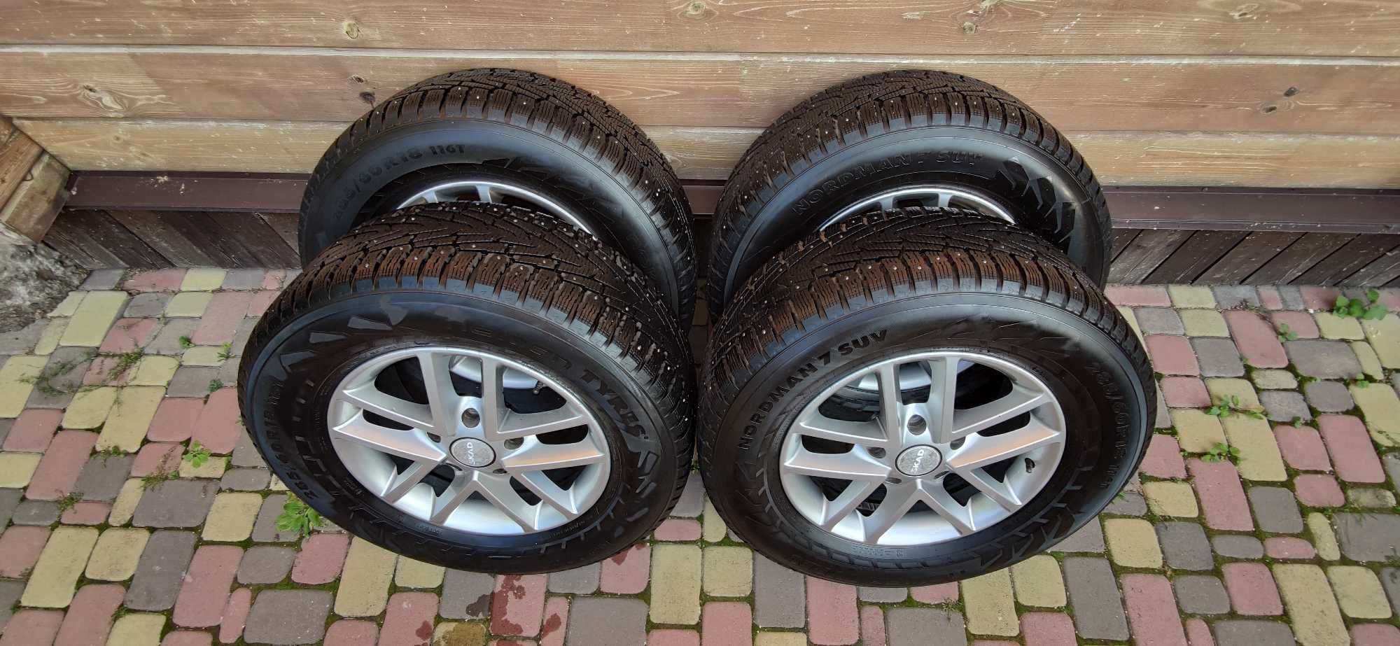 Зимние шипованные шины NOKIAN NORDMAN 7 SUF на дисках