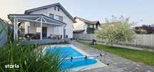 Vand vila cu piscina situata pe Calea Cisnadiei-liziera padurii Dumbra