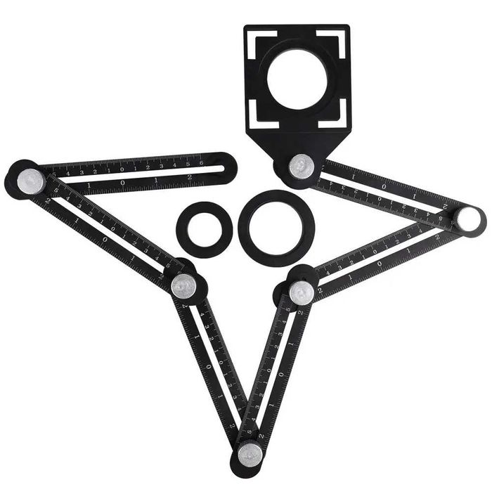 Алуминиев Шаблон метър, многофункционален шаблон за измерване