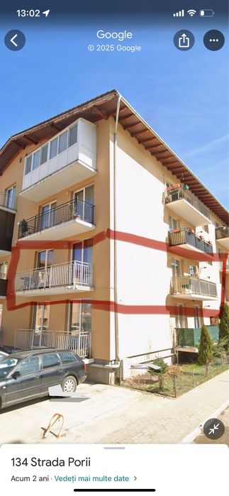 Vând apartament cu 3 camere, strada Porii, Floresti, Cluj