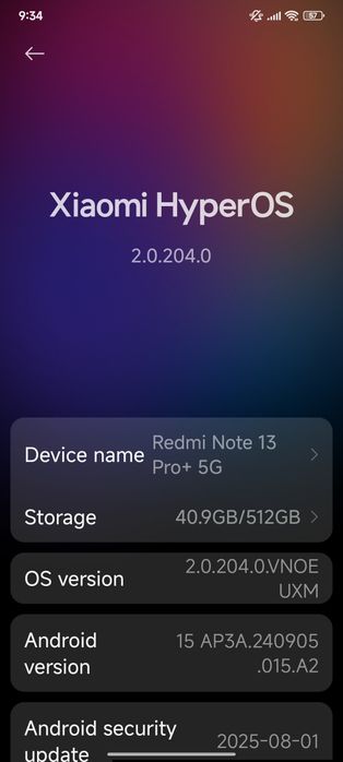 Xiaomi Note 13 Pro Plus + 512GB