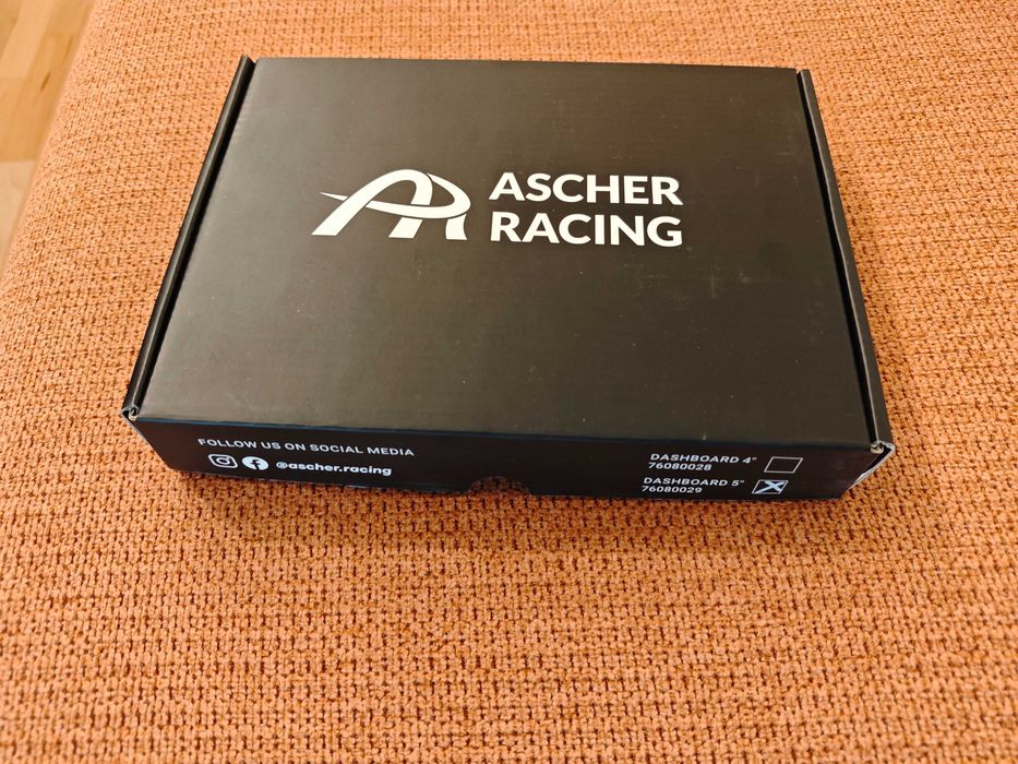 Simracing DDU Ascher Racing Dashboard 5"