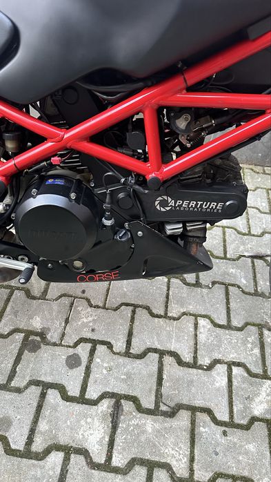 Vand/schimb Ducati monster 695 cafe racer,anul 2007.